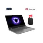 Lenovo Loq Essential 15IRX11 Gaming Laptop, Intel Core i7-13650HX Processor, 16GB DDR5 RAM, 512GB SSD NVMe, RTX 5050 8GB Graphics, 15.6" FHD IPS 144Hz Display, White Backlit Keyboard, Windows 11 Pro (License) + Free Gift Lenovo Laptop Bag