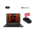 MSI Vector 16 HX AI A2XWHG Intel Core Ultra 9 275HX 32GB RAM 1TB SSD NVIDIA GeForce RTX 5090 24GB 16" QHD IPS 240Hz OS, -Cosmos Gray + Free Gift HyperX Haste 2 Mini Wireless Mouse