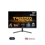 Twisted Minds 32'' Fast VA Panel 240Hz 1ms FHD HDMI 2.1 HDR Gaming Monitor (PS5 Compatible)