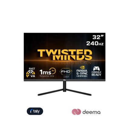 Twisted Minds 32'' Fast VA Panel 240Hz 1ms FHD HDMI 2.1 HDR Gaming Monitor (PS5 Compatible)