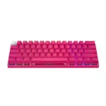 Logitech Pro X 60 Light Speed Wireless Gaming Keyboard Dual Shot PBT GX Optical Tactile Switch - Magenta - الصورة 4