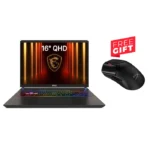 ⁦MSI Vector 16 HX AI A2XWHG Intel Core Ultra 9 275HX 32GB RAM 1TB SSD NVIDIA GeForce RTX 5090 24GB 16" QHD IPS 240Hz OS, -Cosmos Gray + Free Gift HyperX Haste 2 Mini Wireless Mouse⁩ - الصورة ⁦6⁩