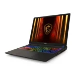⁦MSI Vector 16 HX AI A2XWHG Intel Core Ultra 9 275HX 32GB RAM 1TB SSD NVIDIA GeForce RTX 5090 24GB 16" QHD IPS 240Hz OS, -Cosmos Gray + Free Gift HyperX Haste 2 Mini Wireless Mouse⁩ - الصورة ⁦4⁩