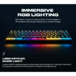 ⁦Fnatic Streak65 LP Ultra Fast Low Profile Switches 65% Compact Mechanical Keyboard - Black⁩ - الصورة ⁦2⁩